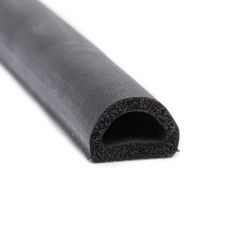 Sponge D-profile 10x12mm with adhesive (50m)