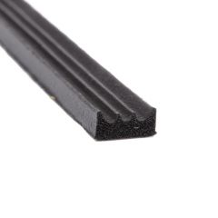 Sponge K-profile 10x5mm with adhesive (100m)