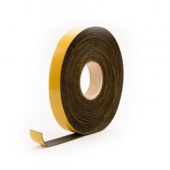 Sponge rubber strip EPDM with adhesive 10x12mm (10m)