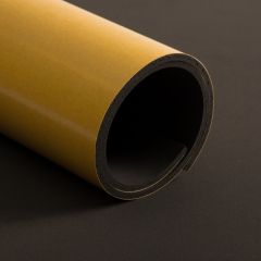 Sponge rubber sheet EPDM with adhesive 2mm (width 100cm)