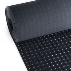 Tapis Pastilles Noir Trelleborg (largeur 100cm)