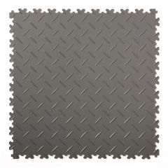 VR Interlocking tile DT diamond dark grey 50x50cm