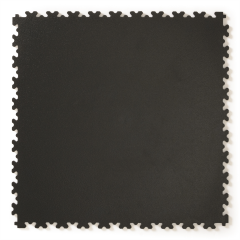 VR Interlocking tile texture HD black 50x50cm