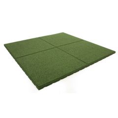 Patio tile 25mm 100x100cm green