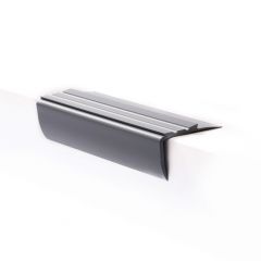 Nez de marche PVC gris 51x27 mm
