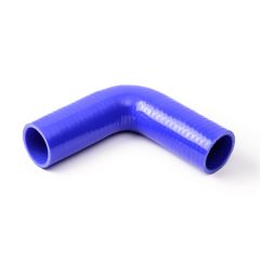 Silicone hose elbow 90° Ø68mm blue