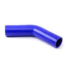 Silicone hose elbow 45° Ø83mm blue