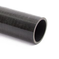 Straight silicone hose Ø13mm 1m black