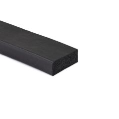 Sponge rubber rectangular cord 35x20mm (25m)