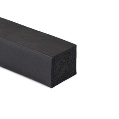 Sponge rubber rectangular cord 35x35mm (15m)