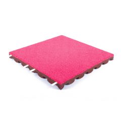 Playground tile 45mm 50x50cm pink