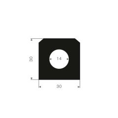 Hatch profile 30x30mm (15m)