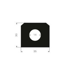 Hatch profile 35x30mm (15m)