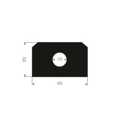 Hatch profile 40x25mm (15m)