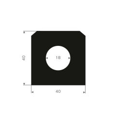 Hatch profile 40x40mm (15m)