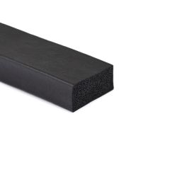 Sponge rubber rectangular cord 40x20mm (25m)