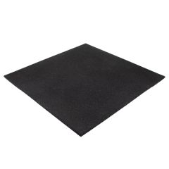 Fitness tile tile 20mm 100x100cm black without cross