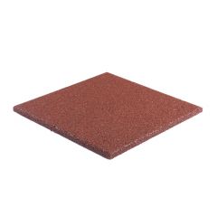 Patio tile 25mm 50x50cm red