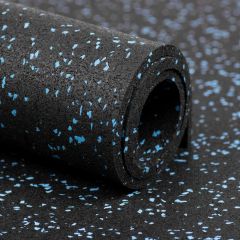 Ultra sportfloor 6mm Black/Blue(width 1.25m)