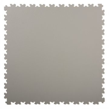 Dalles PVC clipsables martele gris clair 500x500x7mm
