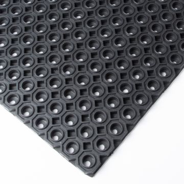 Caillebotis caoutchouc petit trous 13 mm (100 x 50 cm)