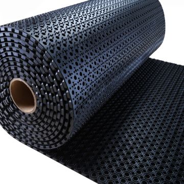 Caillebotis caoutchouc usage intensif en rouleaux 22 mm (100x750 cm)