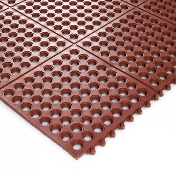 Dalle antifatigue résistant à l'huile 14 mm (90 x 90 cm)