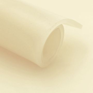 Feuille silicone FDA transparent 6 mm (largeur 120 cm)