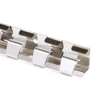 Crochet sur rail inox 984 mm