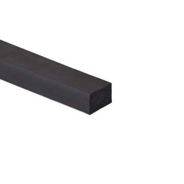 Profil rectangulaire caoutchouc mousse 20x15mm (25m)
