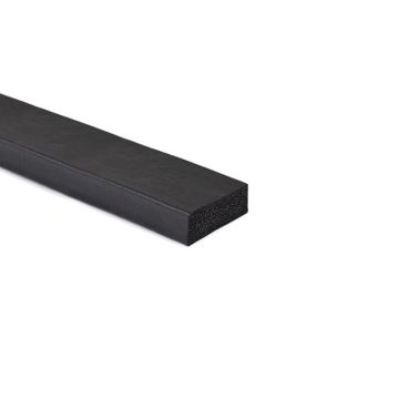 Profil rectangulaire caoutchouc mousse 25x10mm (25m)