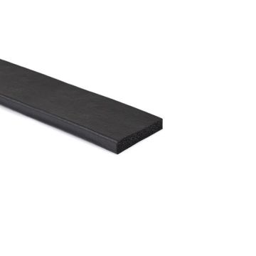 Profil rectangulaire caoutchouc mousse 30x5mm (25m)