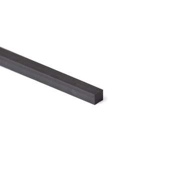 Profil caoutchouc rectangulaire 8x8mm (100m)