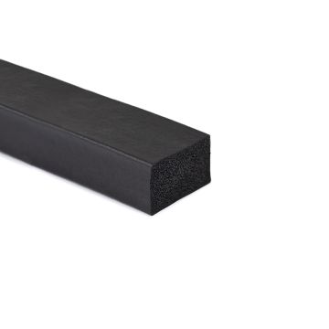Profil rectangulaire caoutchouc mousse 30x12mm (25m)
