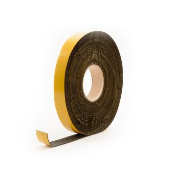 Bande caoutchouc cellulaire EPDM autocollante 7x5mm (20m)