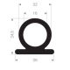 Finger guard profile 26x24.5mm (25m)