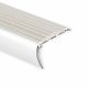 Stair nosing profile round aluminium Grey 1500x65x35mm