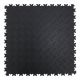 VR Interlocking tile Diamond black 50x50cm