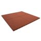 Patio tile 25mm 100x100cm red