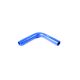 Silicone hose elbow 90° Ø12,7mm blue