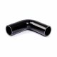 Silicone hose elbow 90° Ø102mm black