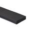 Sponge rubber rectangular cord 40x10mm (25m)