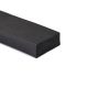 Sponge rubber rectangular cord 45x20mm (25m)