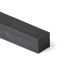 Rectangular cord solid rubber 25x25mm (25m)