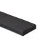 Sponge rubber rectangular cord 40x10mm (25m)