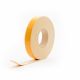 Sponge rubber strip EPDM white with adhesive 50x3mm (10m)