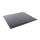 VR Anti-fatigue mat 13x710x780mm black end piece