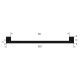 Rubber pipe clamp profile 90mm (25m)