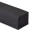 Sponge rubber rectangular cord 35x25mm (25m)