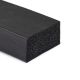 Sponge rubber rectangular cord 70x40mm (10m)